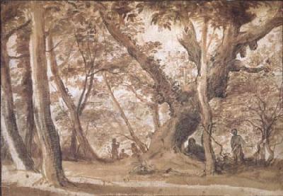 Claude Lorrain Wooded View (mk17)